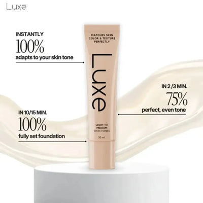 Luxe | Color Changing Foundation Darker Shades Luxe Research US
