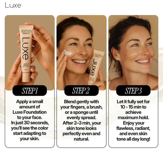 Luxe Foundation | Built For Uneven Redness & Skin Tone Luxe Research US
