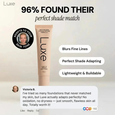 Luxe Foundation | Built For Dark Spots & Hyperpigmentation Luxe Research US