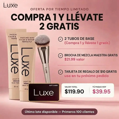 Luxe | La Base Que Se Adapta a Ti
